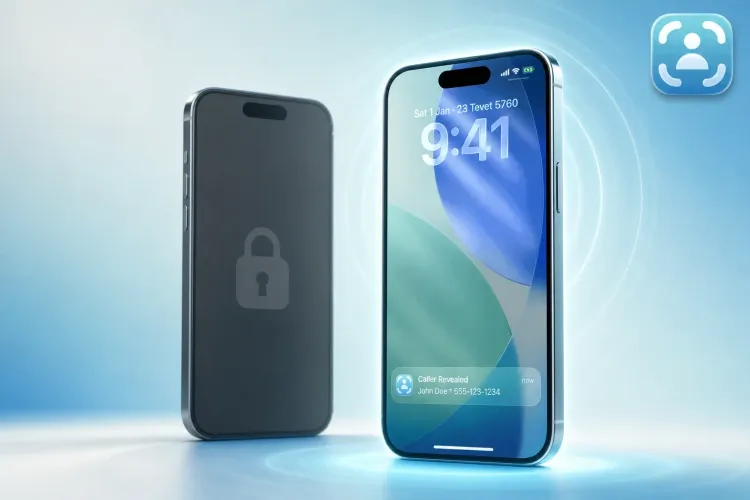 Comparación dividida de Call Protect vs Traceback mostrando cómo Traceback revela llamadas ocultas y de número privado en iPhone